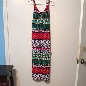 Womens long dress sleeveless New